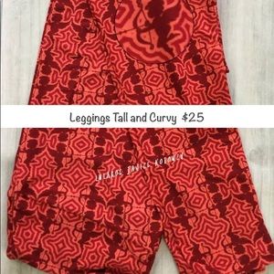 Valentines leggings tall n curvy
